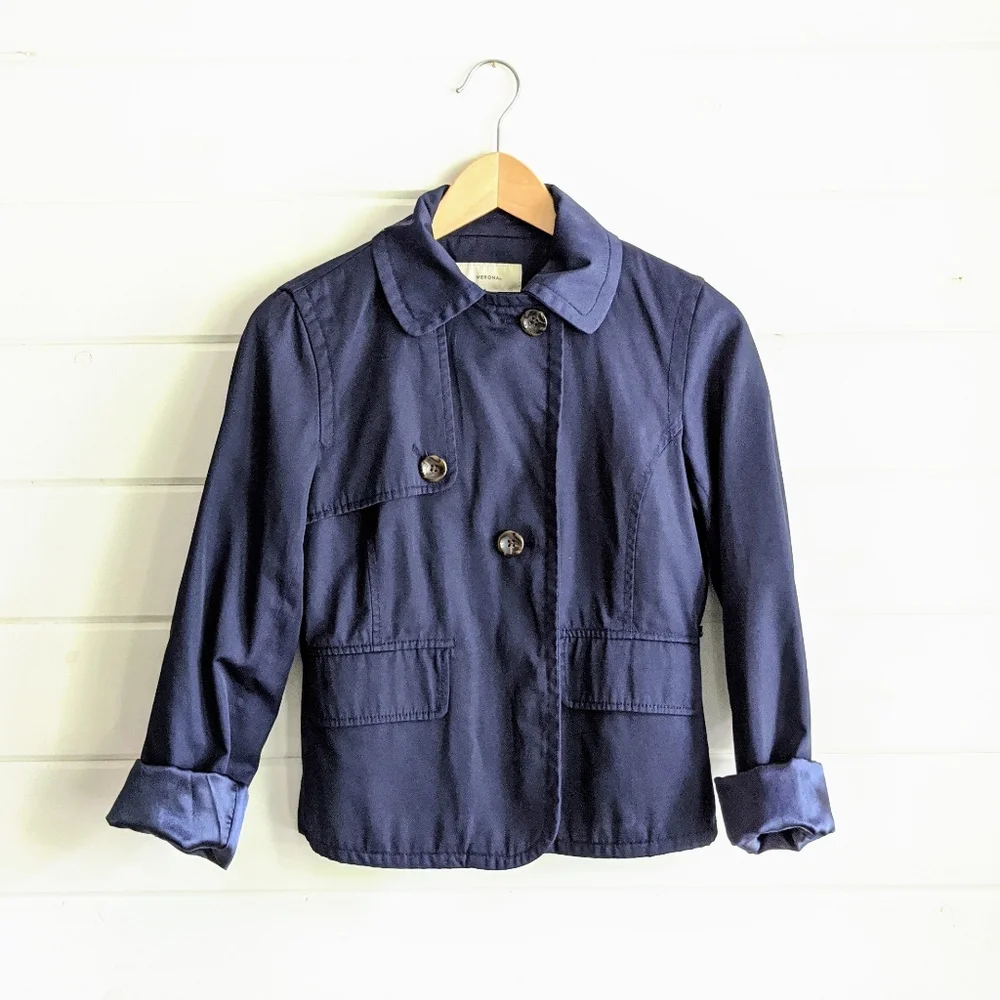 Fall Navy Blue Jacket - Picture 7 of 7